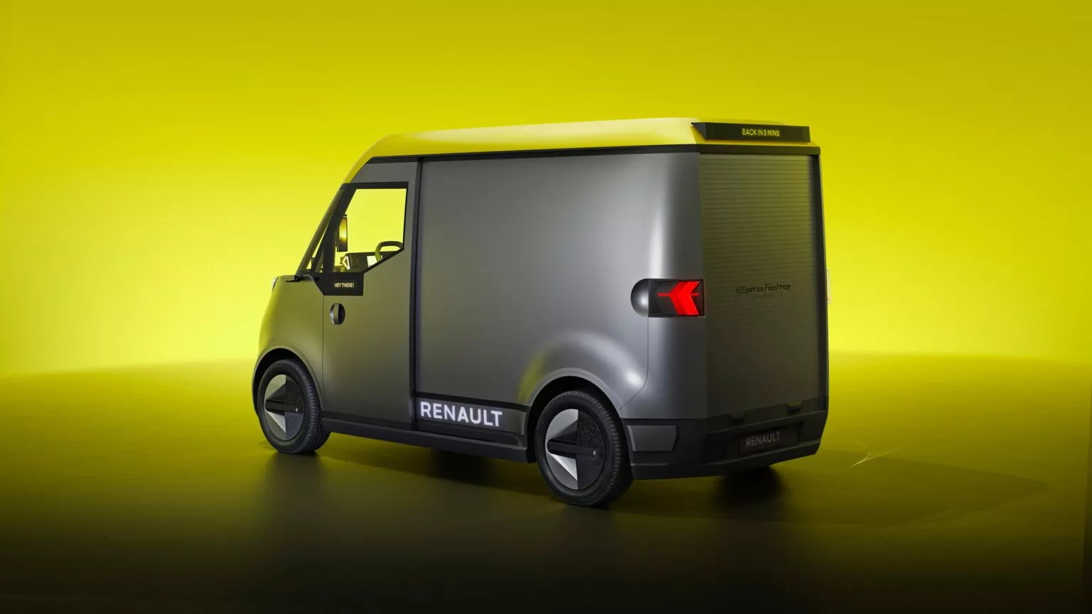 Renault elektrikli panelvan konseptini tanıttı: Renault Estafette