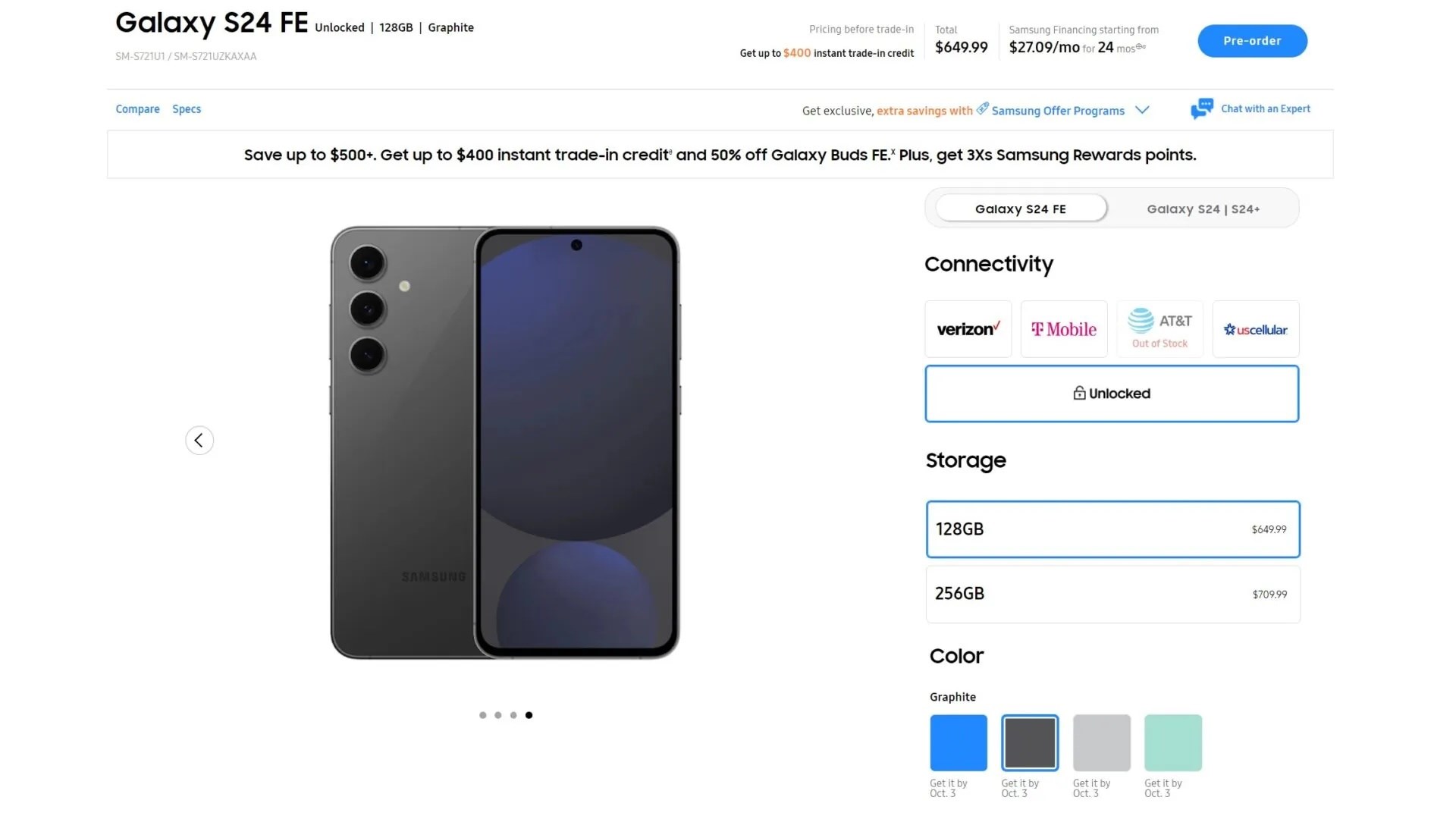 Galaxy S24 FE fiyatı ne kadar olacak