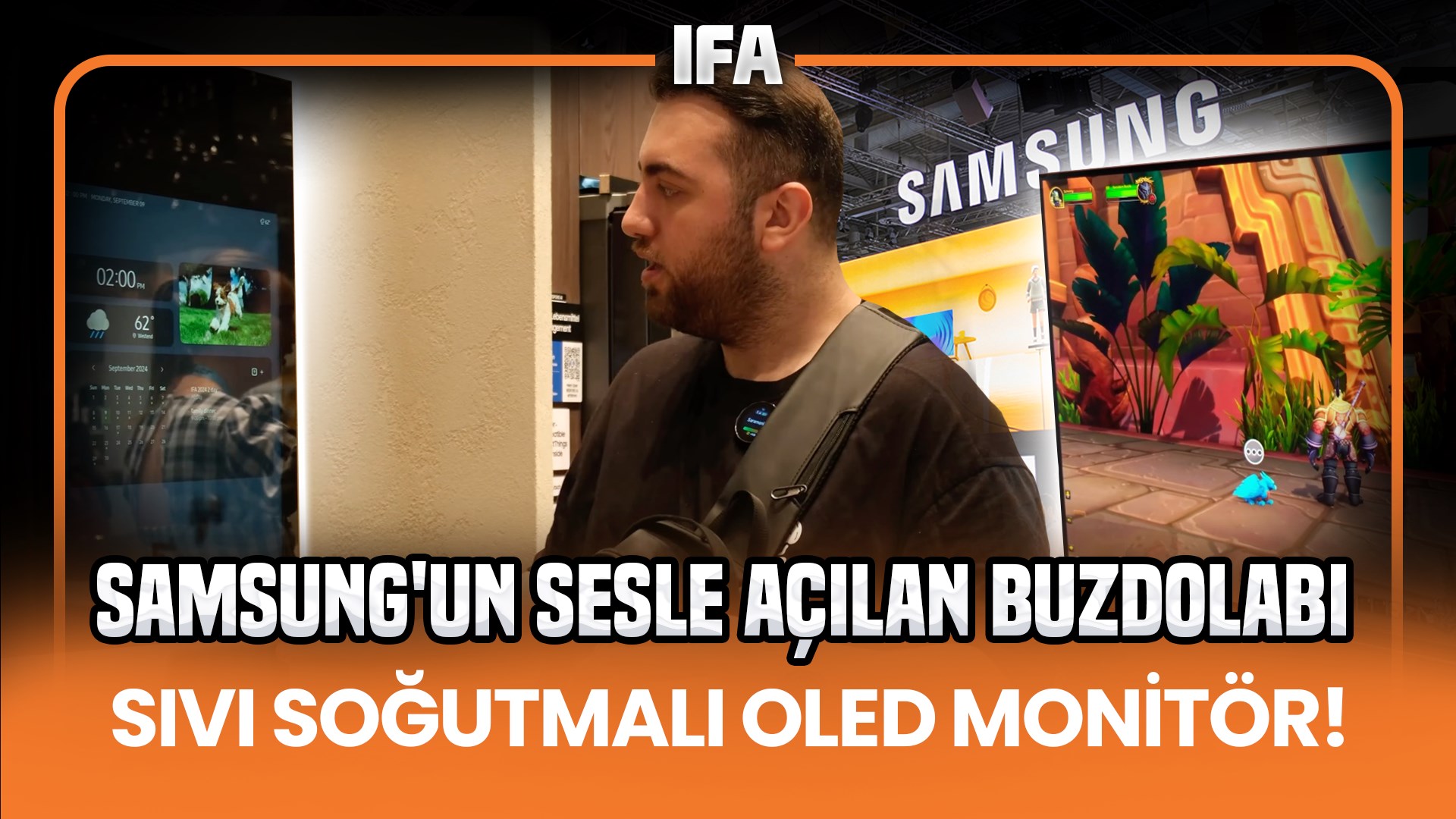 Sesle açılan akıllı buzdolabı yapmışlar! Samsung IFA 2024 Turu!