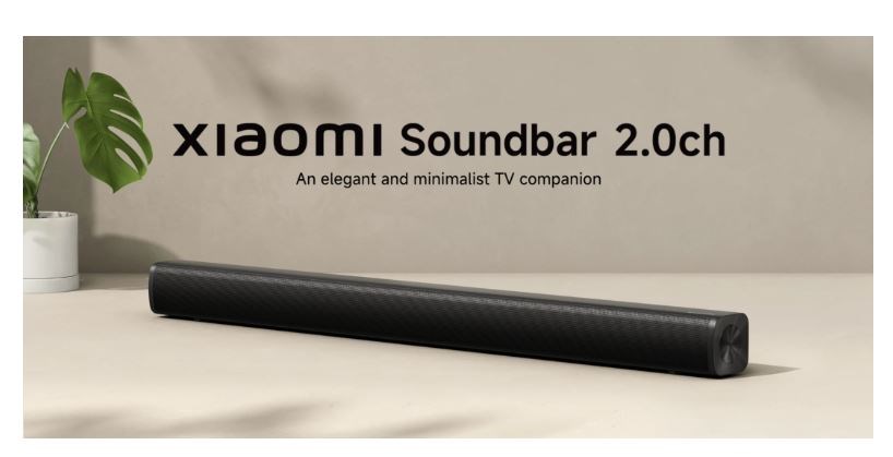 Xiaomi Soundbar 2.0ch global pazar için satışa sunulacak
