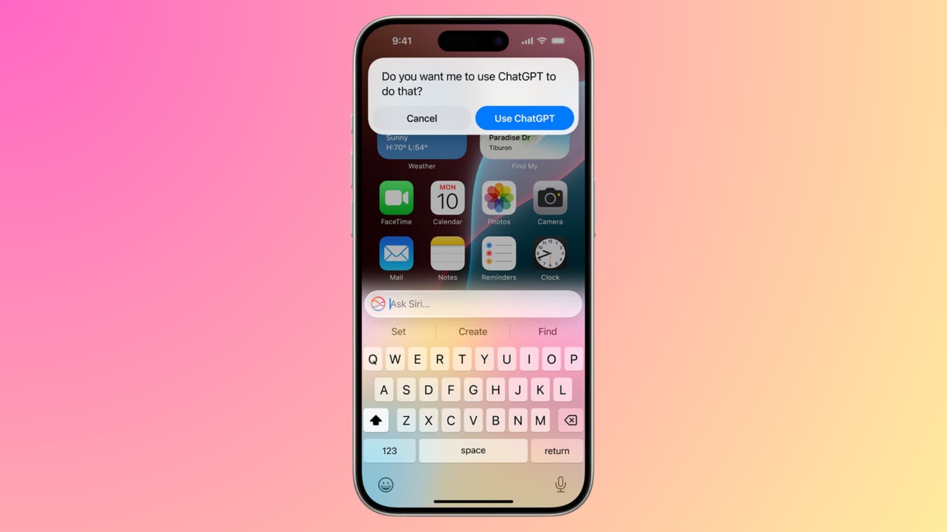 siri chatgpt iOS 18.2