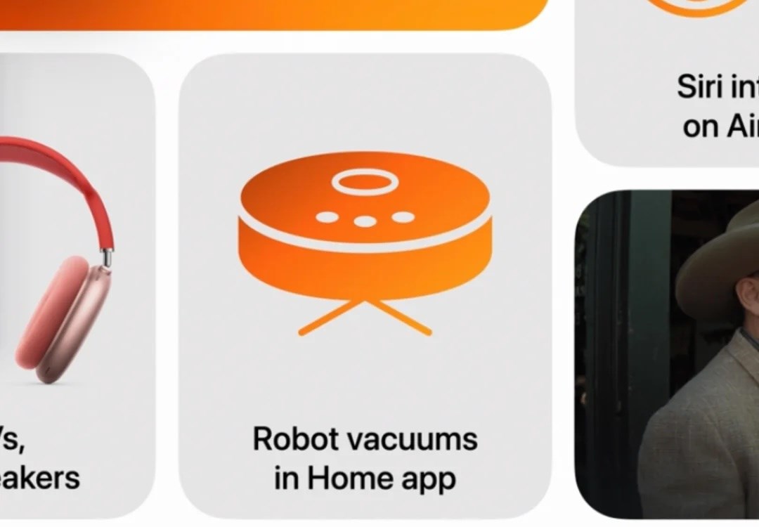 iOS 18 robot süpürge Apple Ev uygulaması