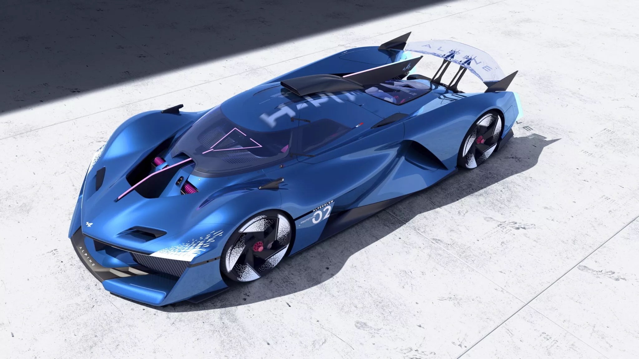 Alpine, 730 beygir gücünde hidrojenli süper otomobilini tanıttı