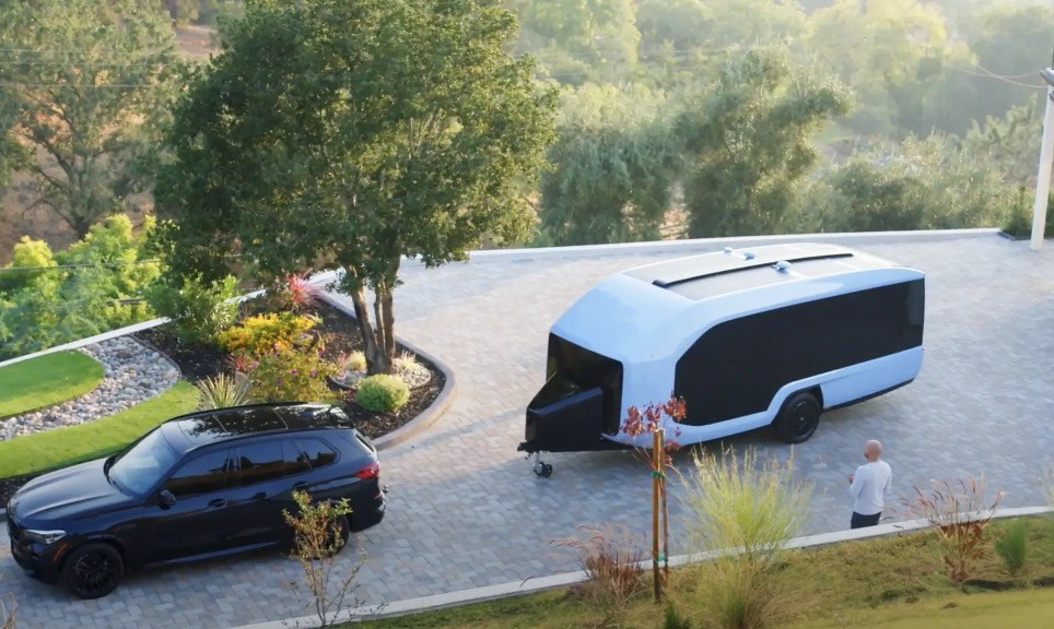 Elektrikli araçlar için özel olarak tasarlanan karavan: Pebble