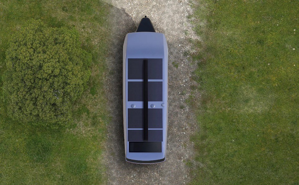 Elektrikli araçlar için özel olarak tasarlanan karavan: Pebble