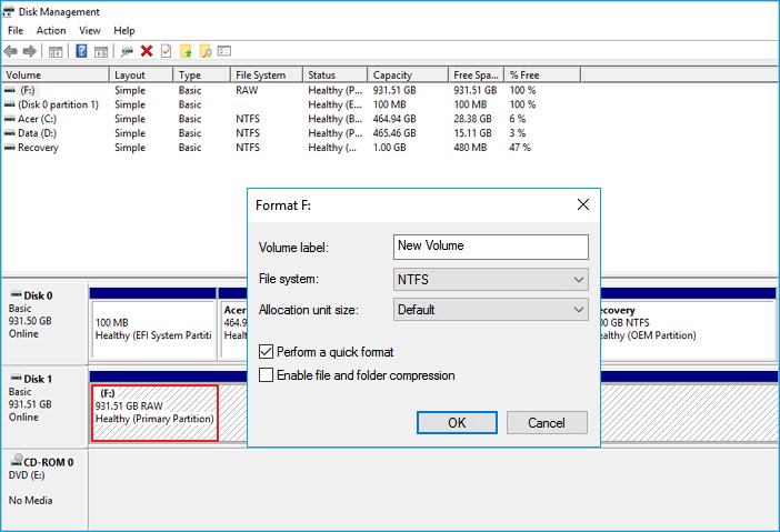 Sabit sürücü Windows'ta görünmüyor veya algılanmıyor mu?