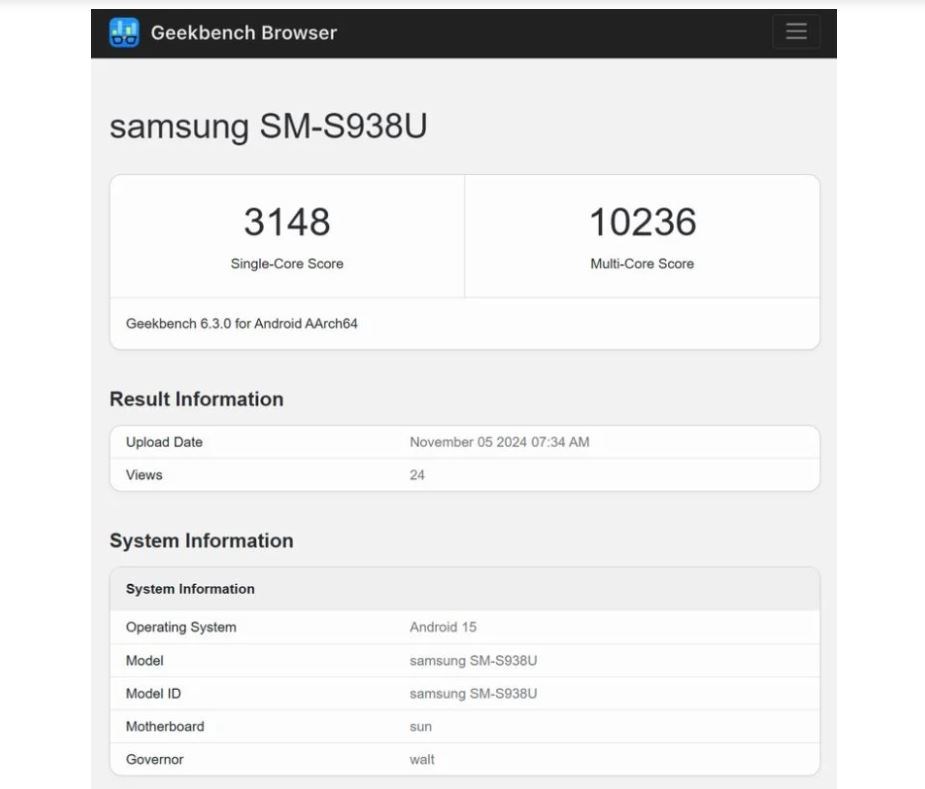 Samsung Galaxy S25 Ultra’nın Geekbench performansı sızdırıldı
