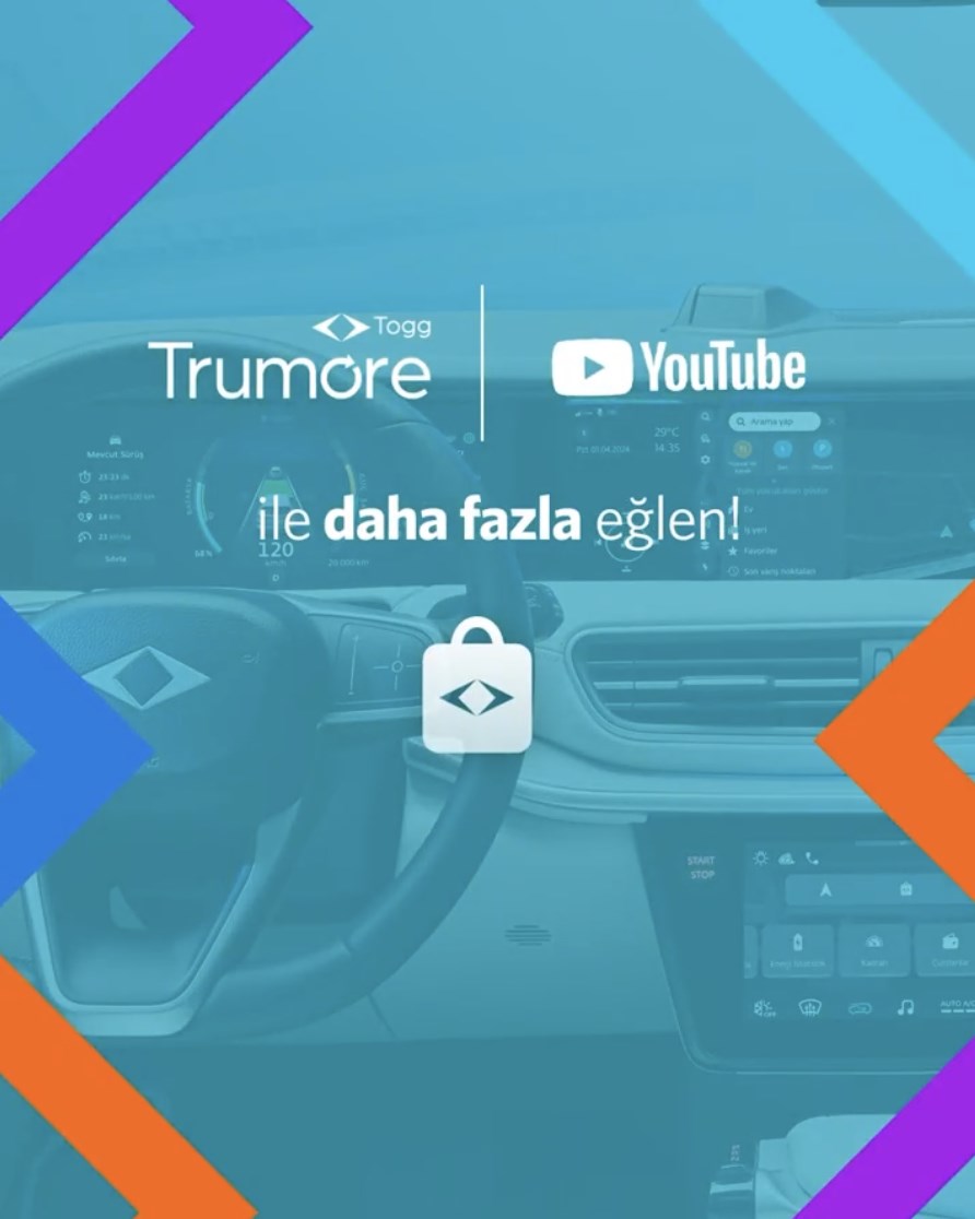 Togg’a sonunda YouTube uygulaması geldi!