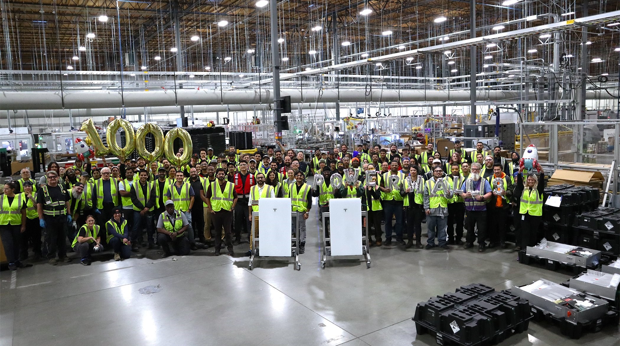 Tesla bir günde 1.000 adet Powerwall üretmeyi başardı
