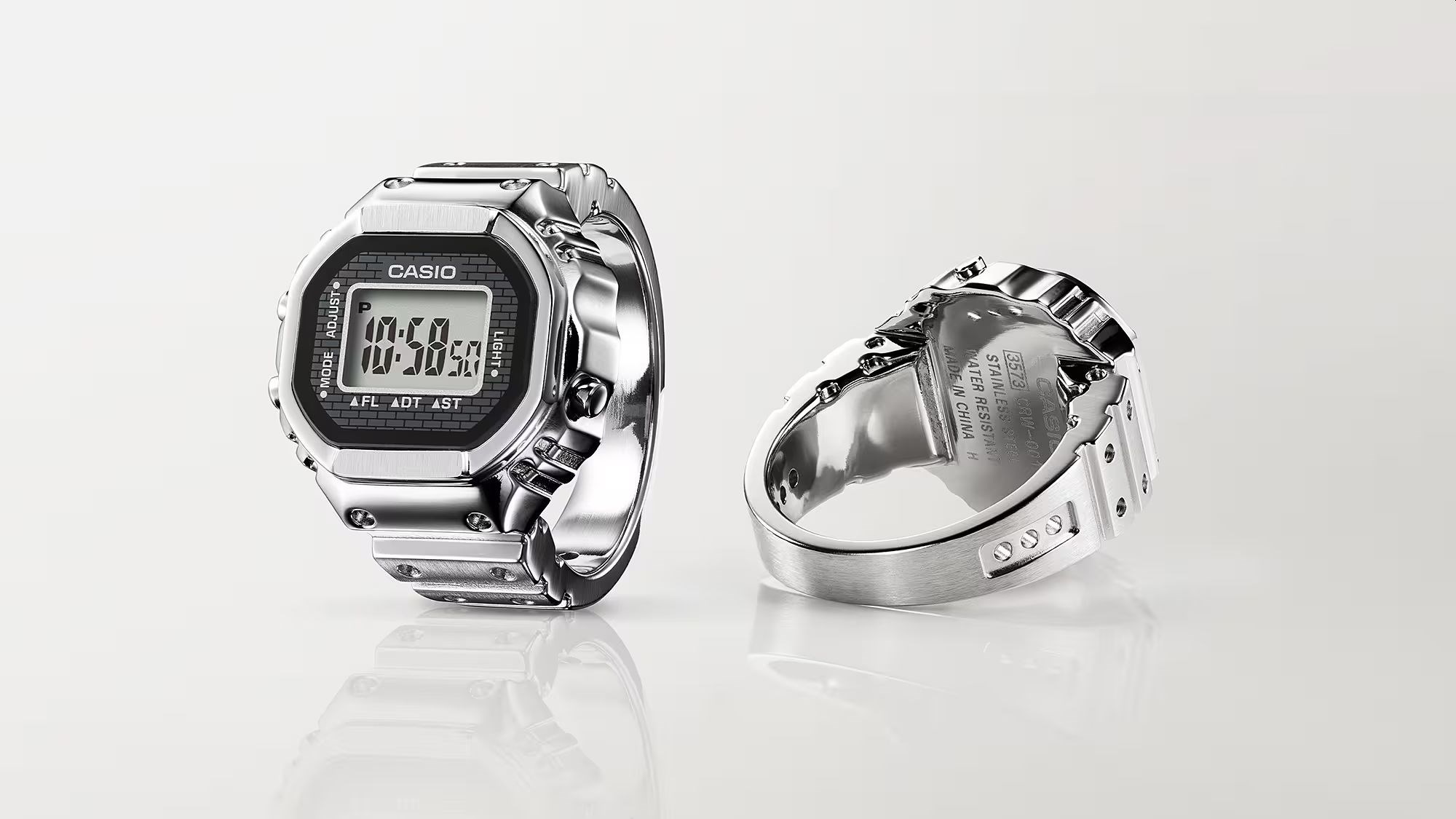 Casio, saat şeklinde bir akıllı yüzük piyasaya sürdü