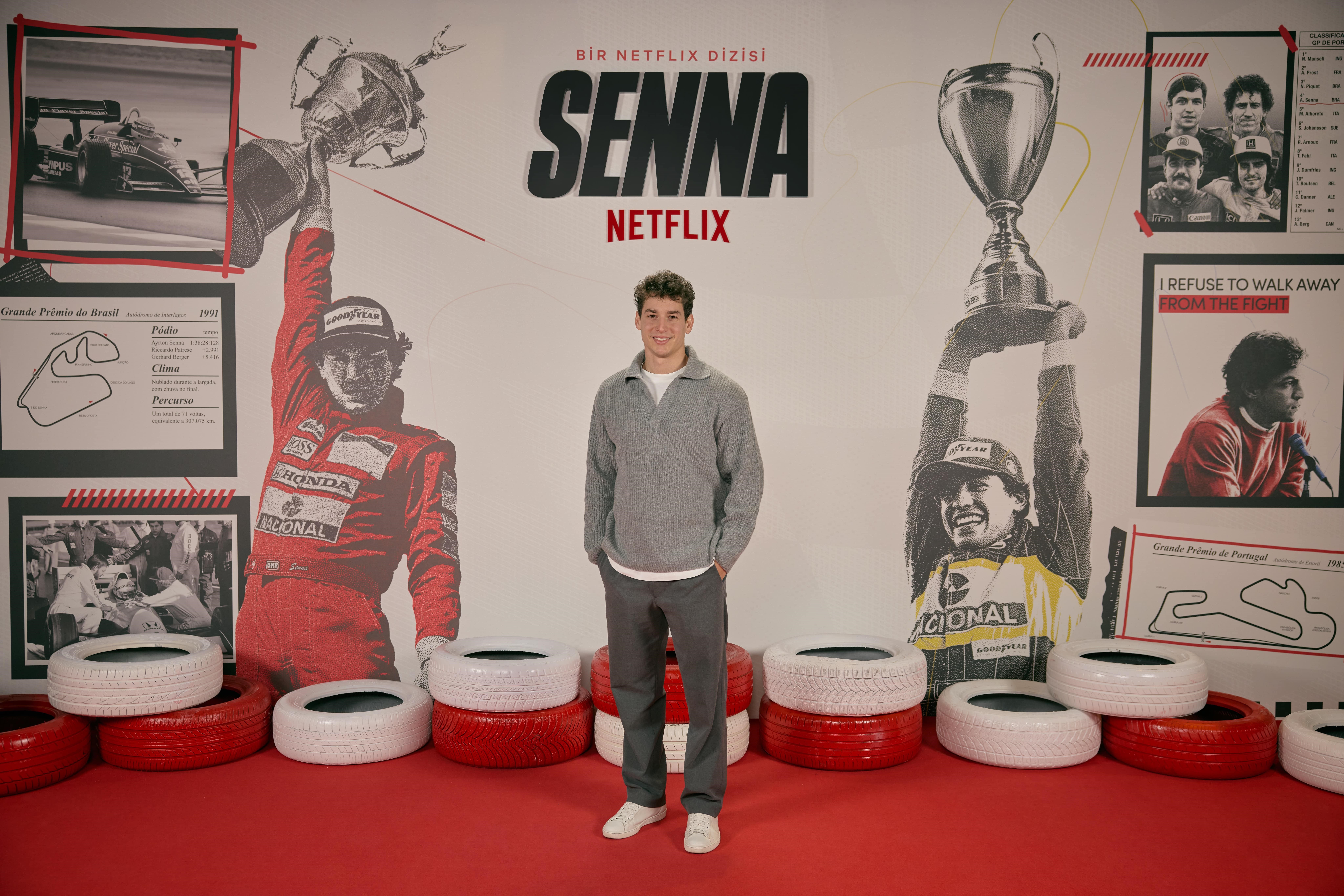 Netflix başarılı Türk sporcularla Senna'nın ön gösterimini yaptı