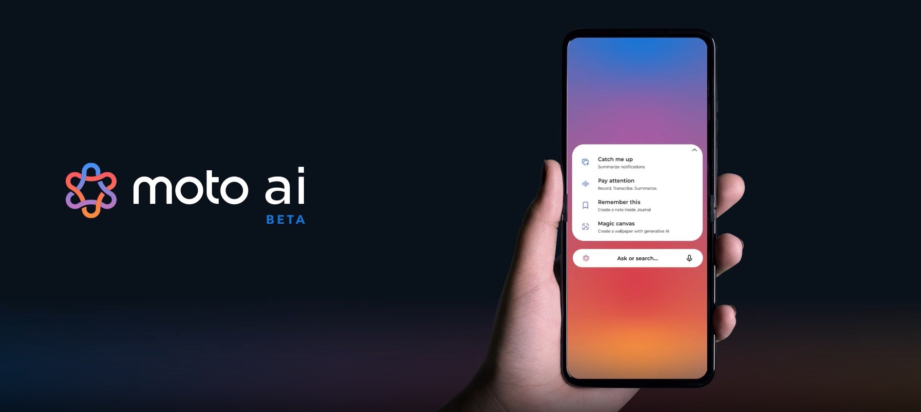 Moto Ai'nin özellikleri göz kamaştırıyor