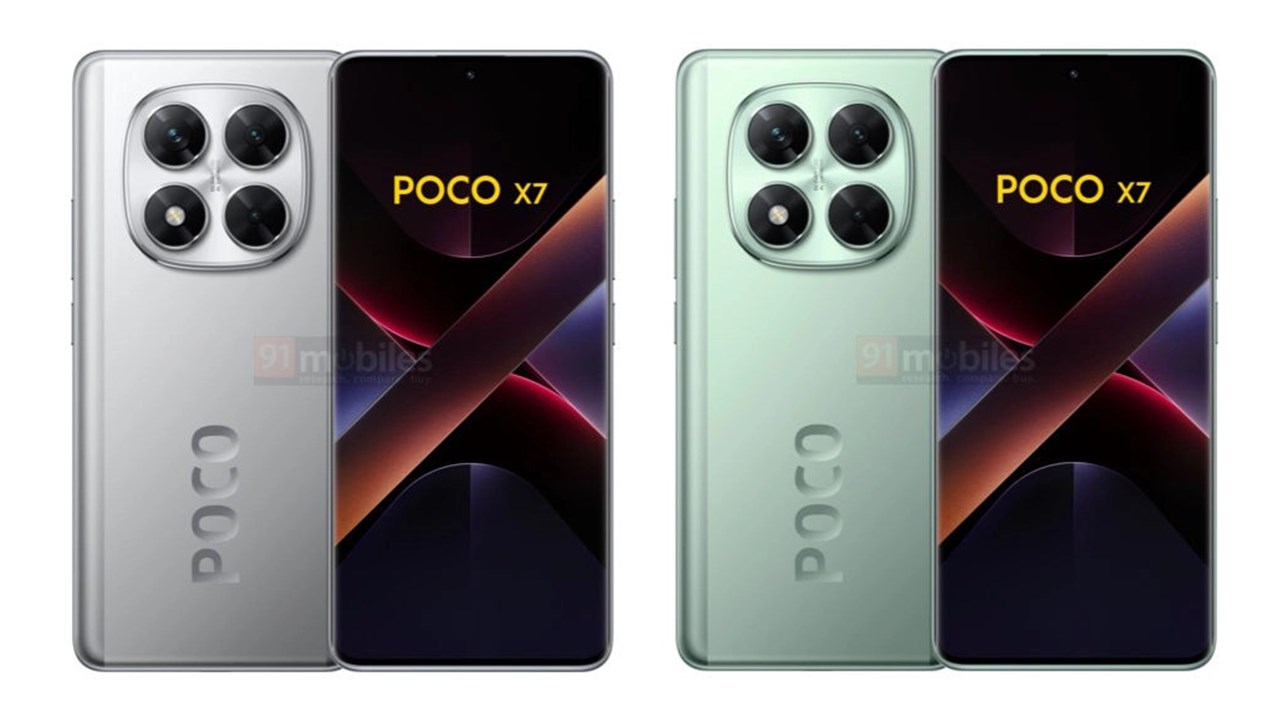 Poco X7 serisinin render görüntüleri ortaya çıktı