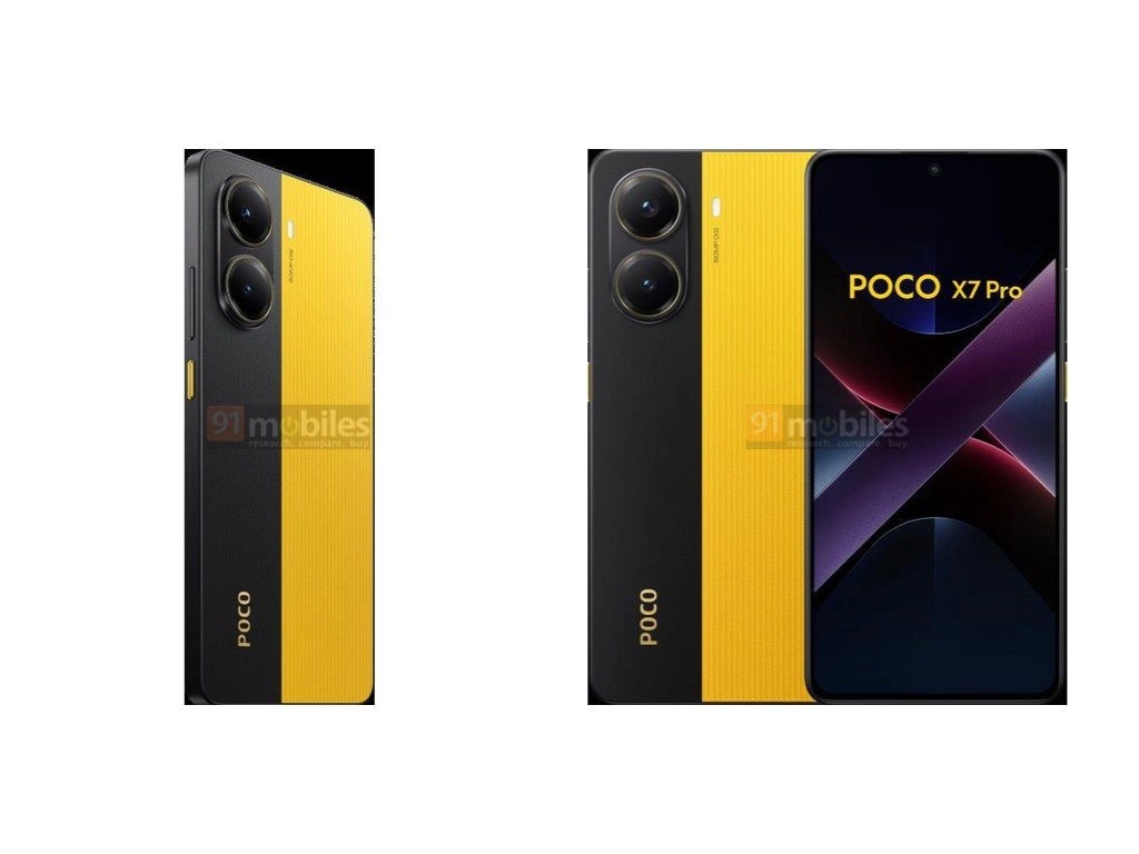 Poco X7 serisinin render görüntüleri ortaya çıktı