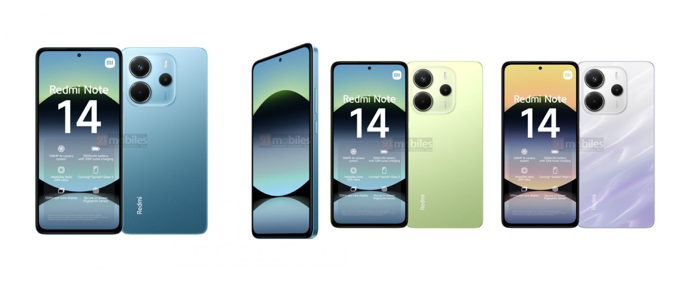 Redmi Note 14 4G ve Note 14 Pro 4G geliyor: İşte tasarımı