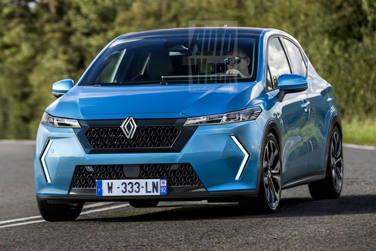 2026 Renault Clio yepyeni bir yüzle geliyor: İşte olası tasarımı