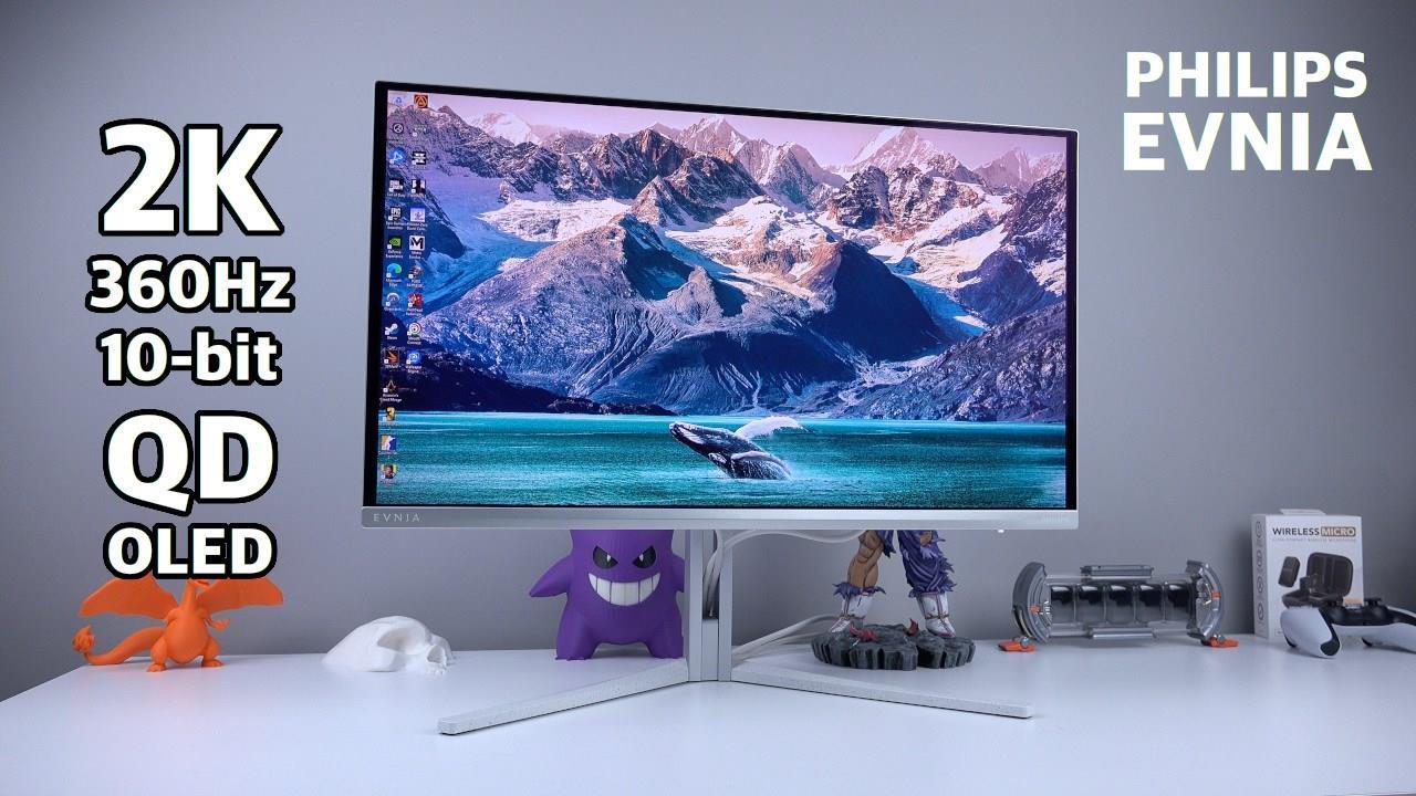 Ambiglow'lu 2K 360Hz 10-bit QD-OLED “Philips Evnia 27M2N8500”
