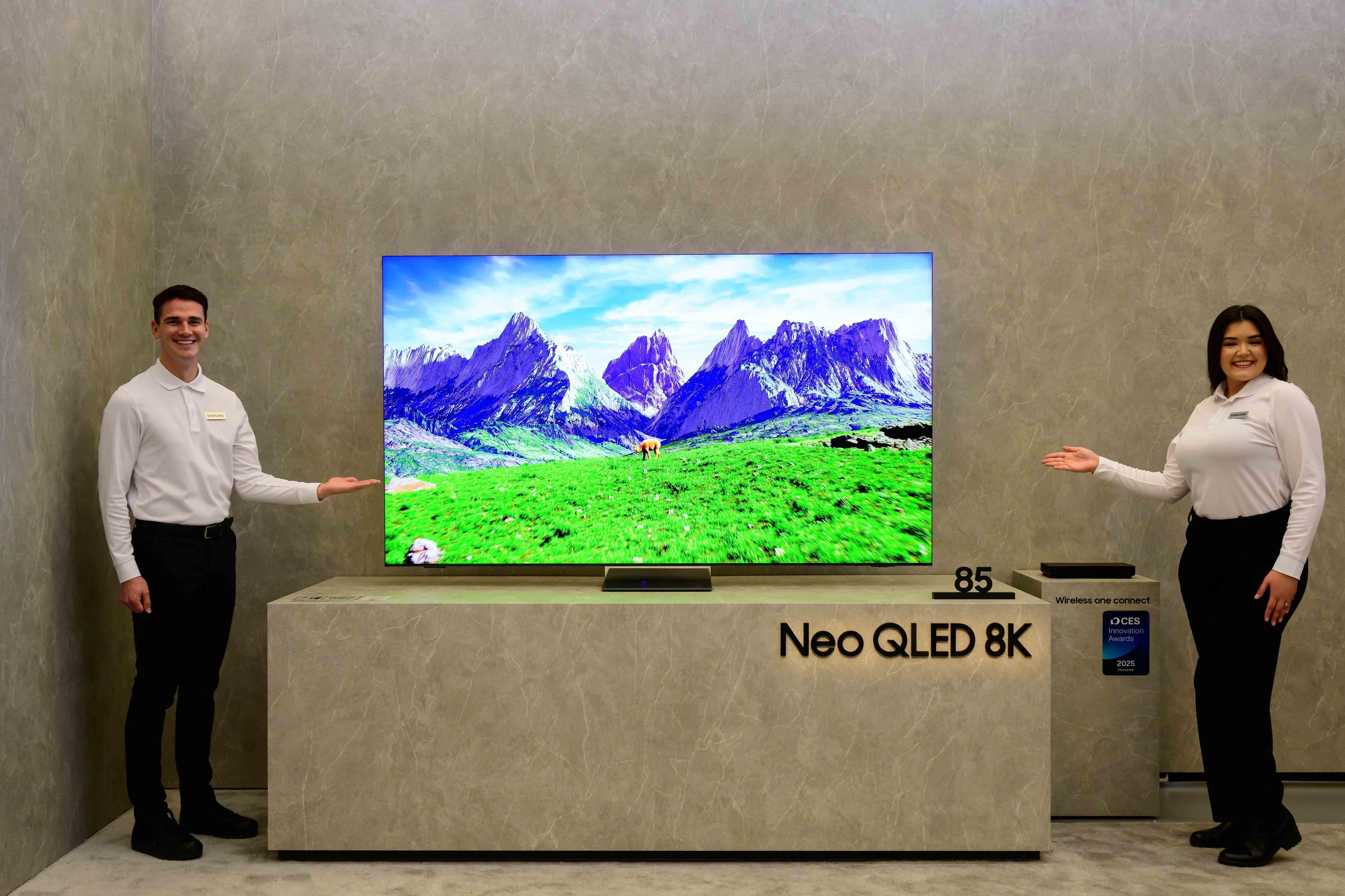 Samsung, yeni TV’lerini tanıttı: 8K, AI ve kablosuz bağlantı