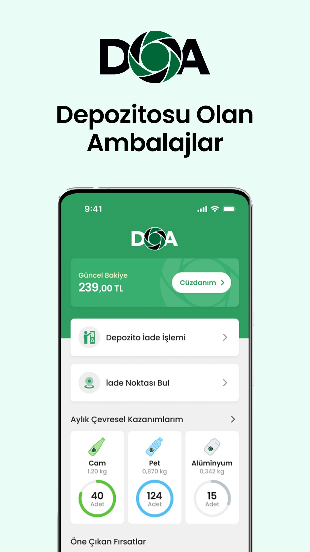 Depozito İade Sistemi başlıyor: DOA makineleri nasıl kullanılır?