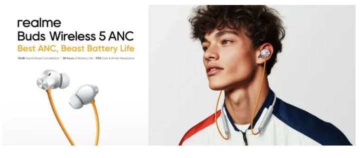 Realme, Buds Wireless 5 ANC’yi resmen tanıttı
