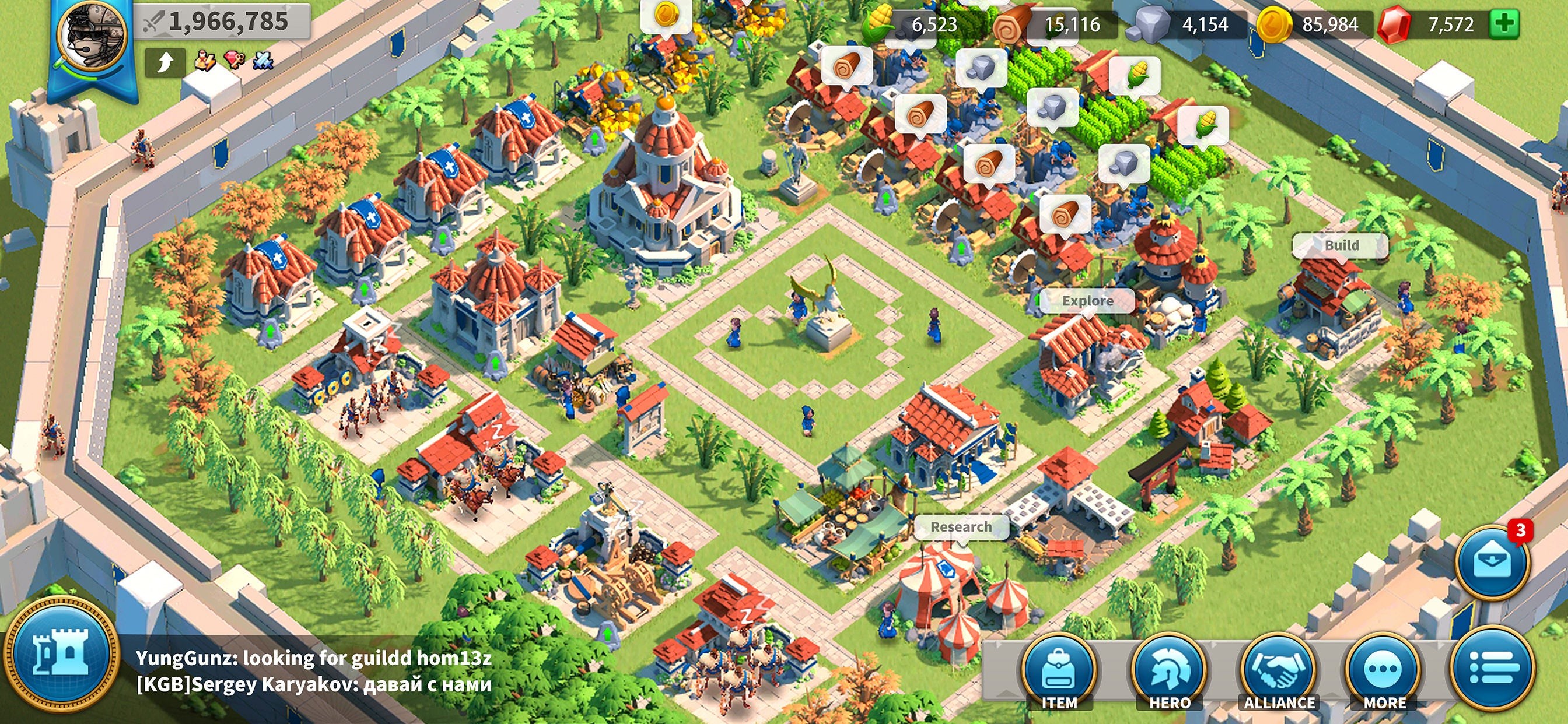 ücretsiz şehir kurma oyunu Rise of Kingdoms