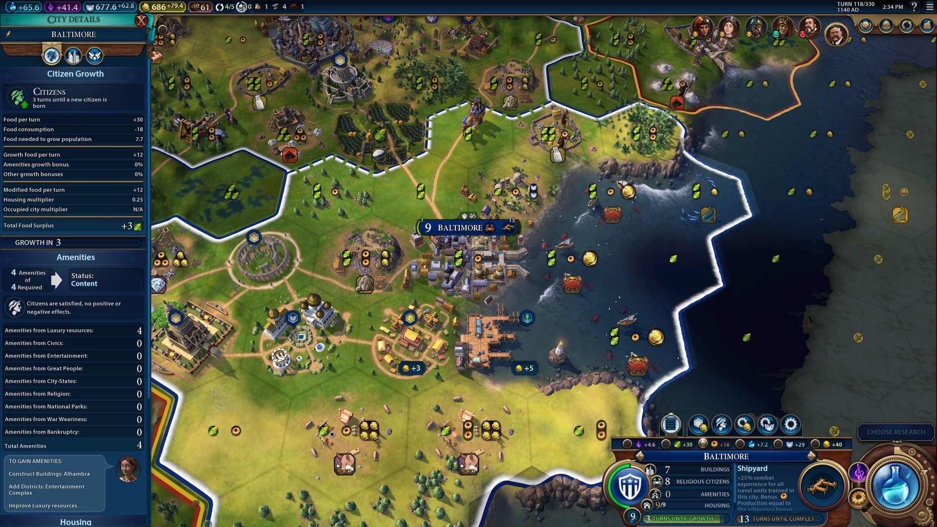 steam şehir kurma oyunu Civilization 6