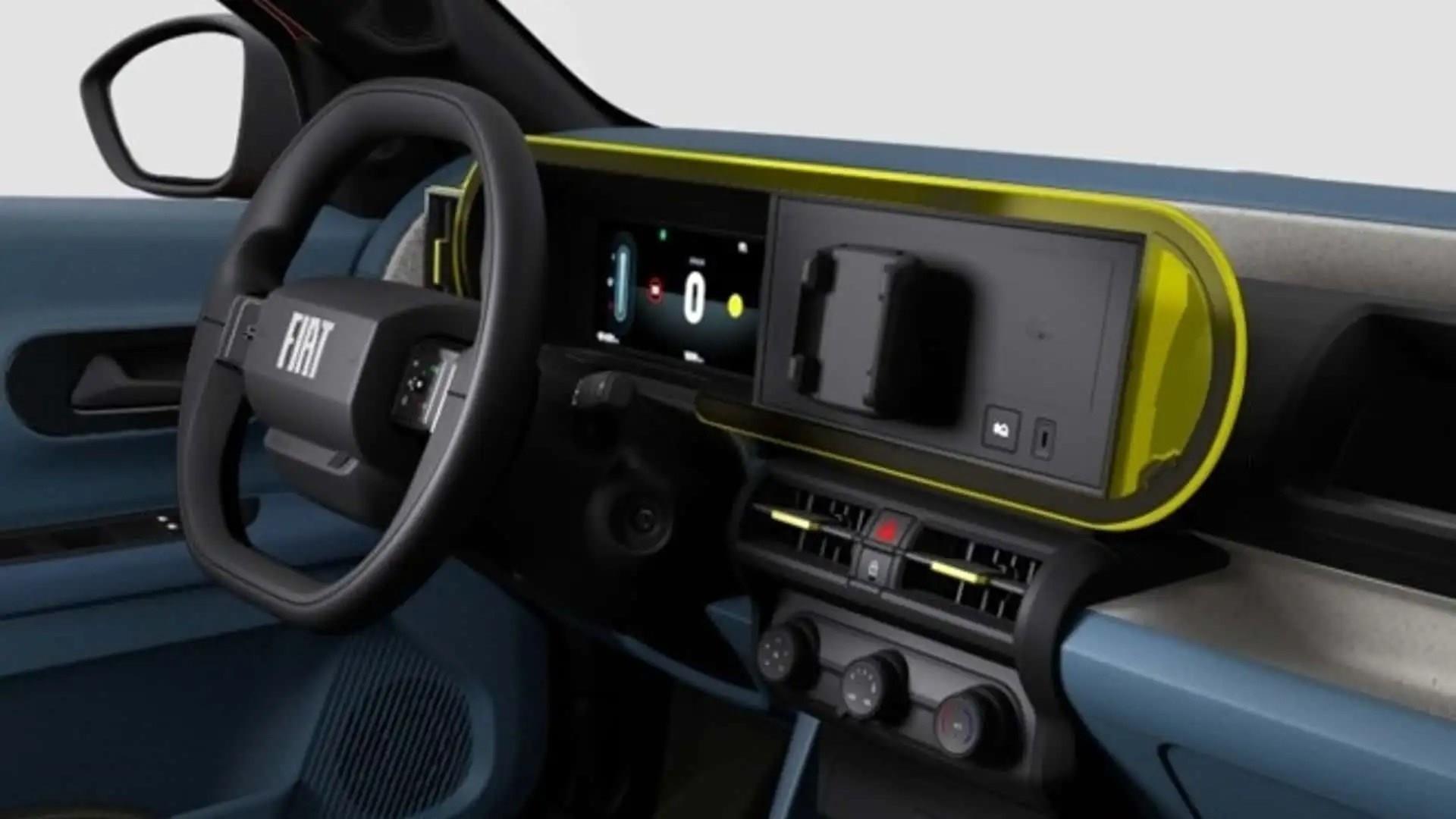 Fiat Grande Panda'da şaşırtan tasarruf:Ekran yerine plastik kapak
