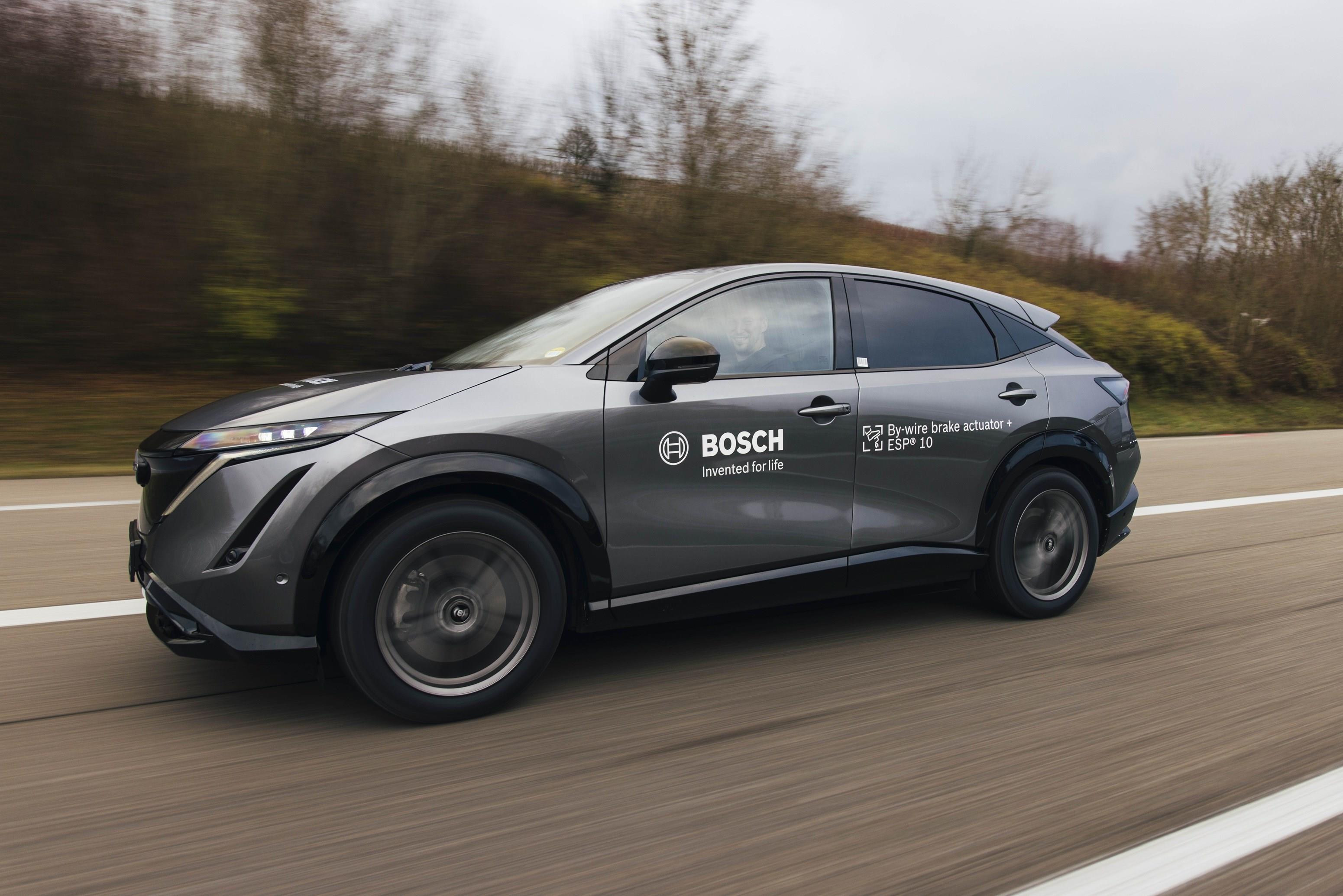 Bosch’un yeni “Brake-by-Wire” fren sisteminin testleri tamamlandı