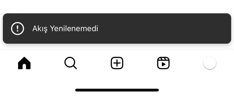 instagram akış yenilemedi hatası çözüm yolları