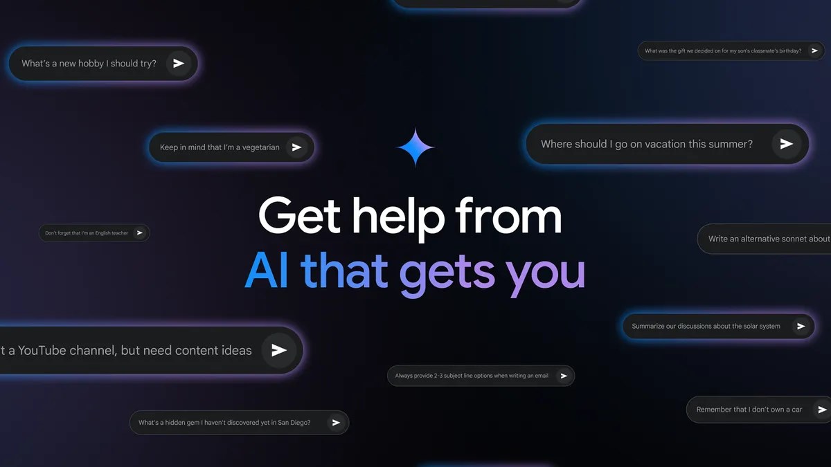 Gemini, artık arama geçmişinize göre cevaplar veriyor