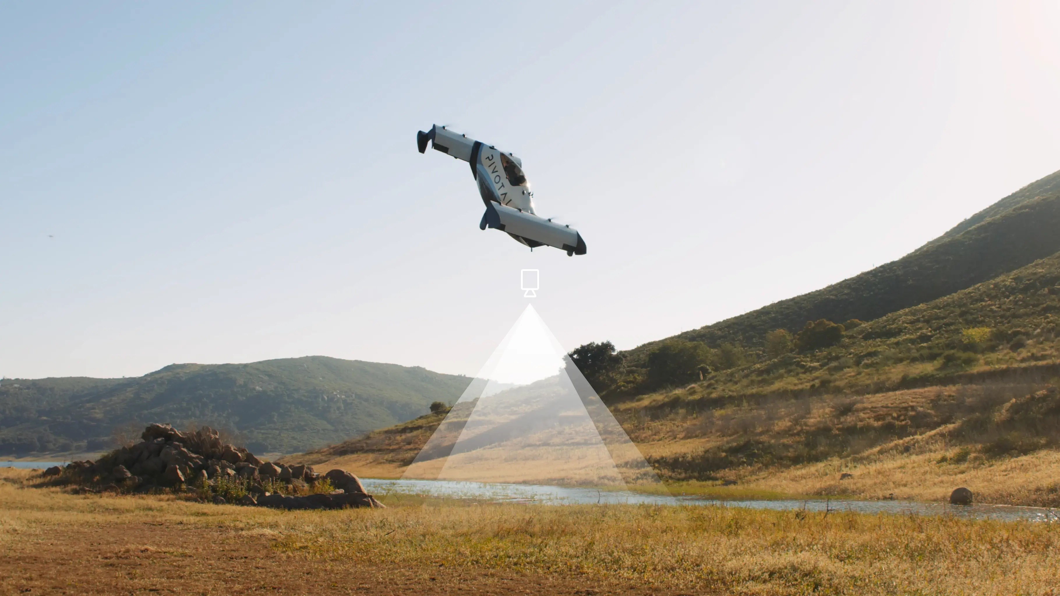 Uçan drone araç satışta ve kullanılıyor
