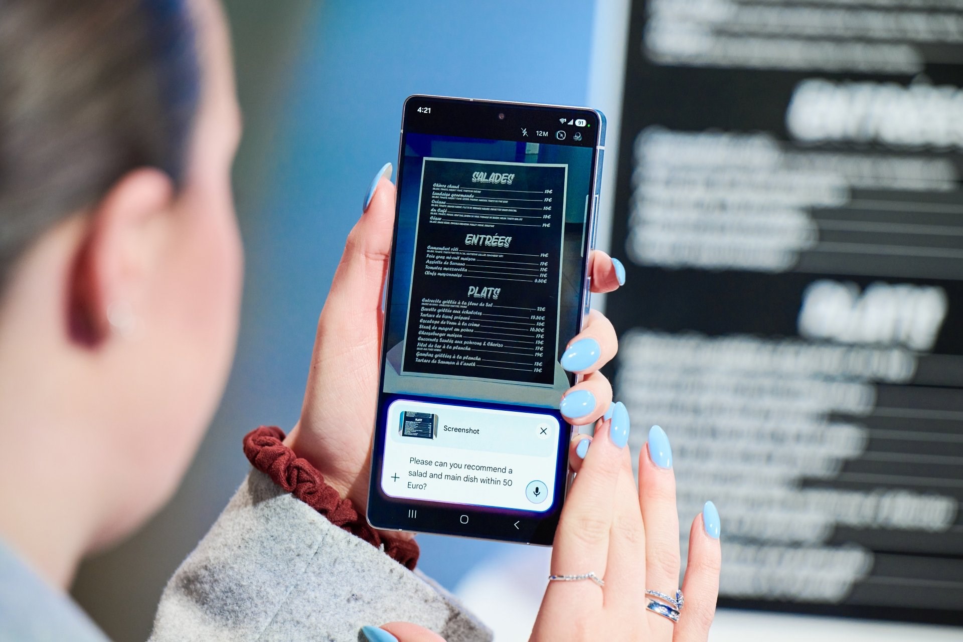 Samsung Gemini yan tuşla erişim