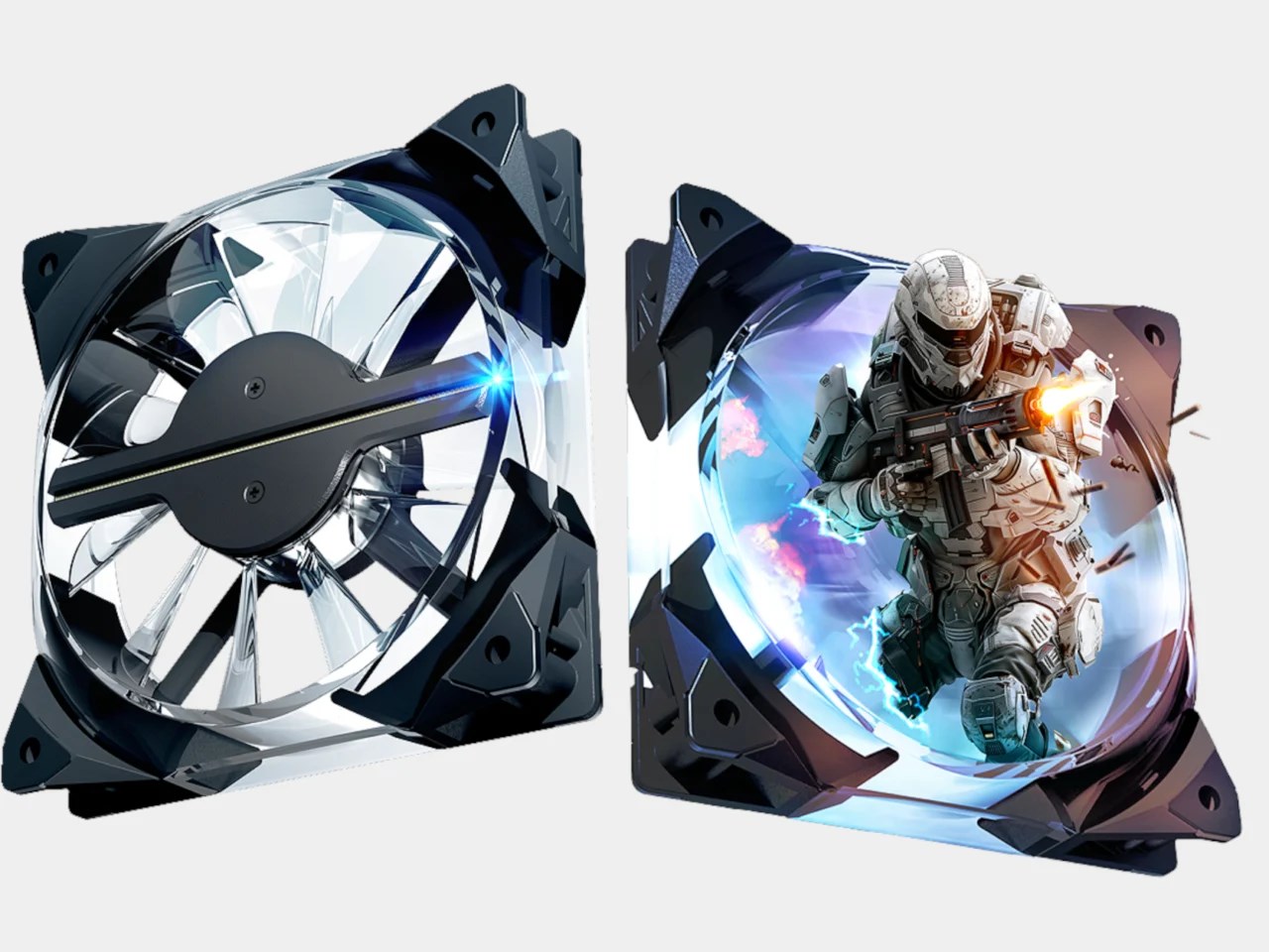 RGB fanlardan sonra şimdi de holografik fan dönemi başlıyor