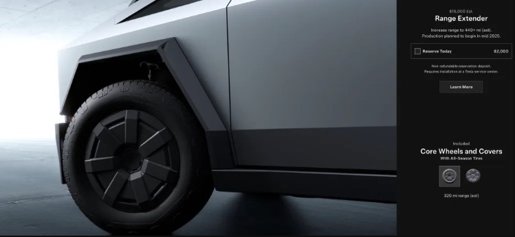 Tesla, Cybertruck'ın harici batarya seçeneğini askıya mı aldı?