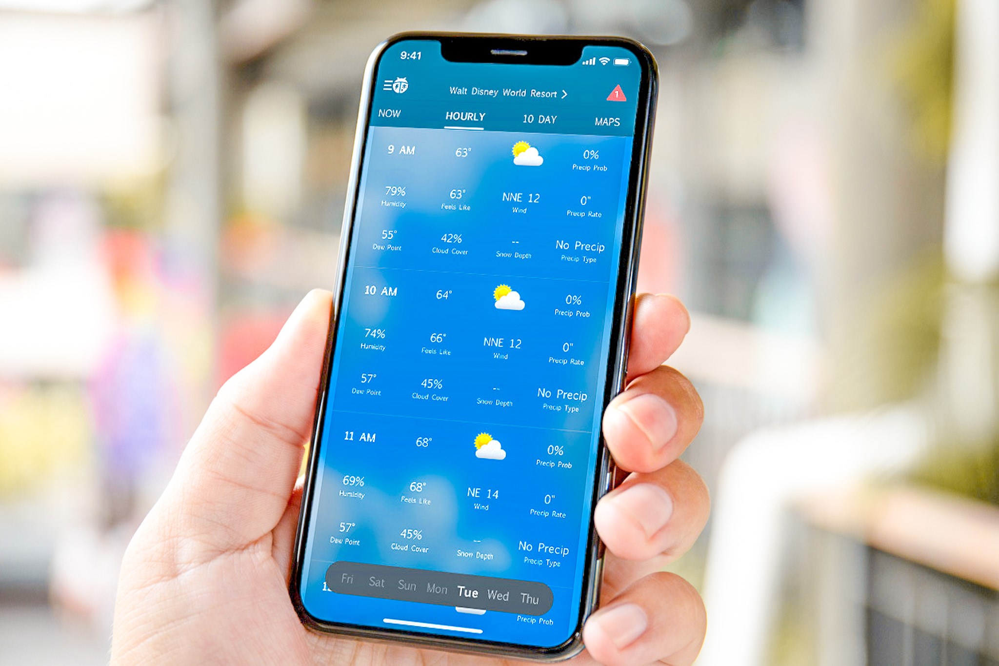 10 günlük hava durumu uygulaması WeatherBug
