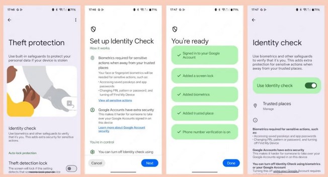 Google’ın kimlik doğrulama sistemi, Android 16 ile gelecek