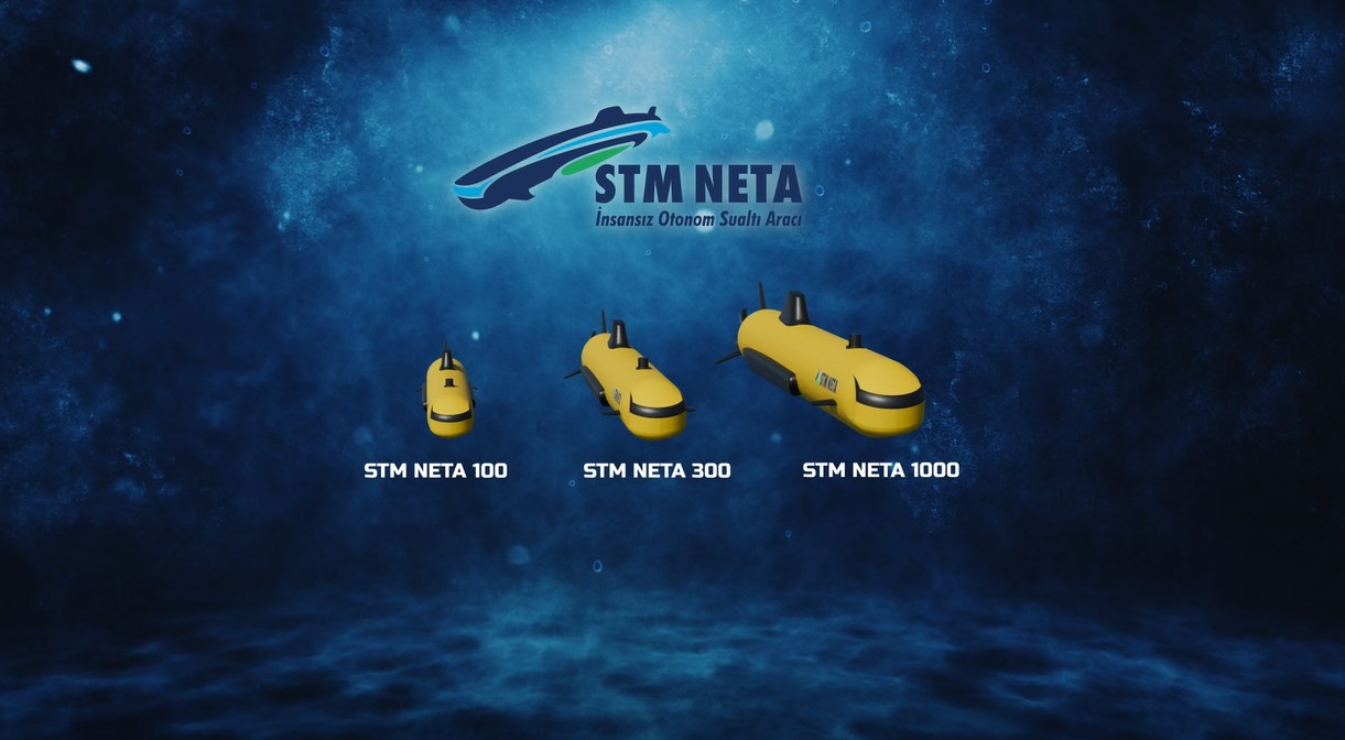 Otonom su altı aracı STM NETA ilk deniz testini tamamladı