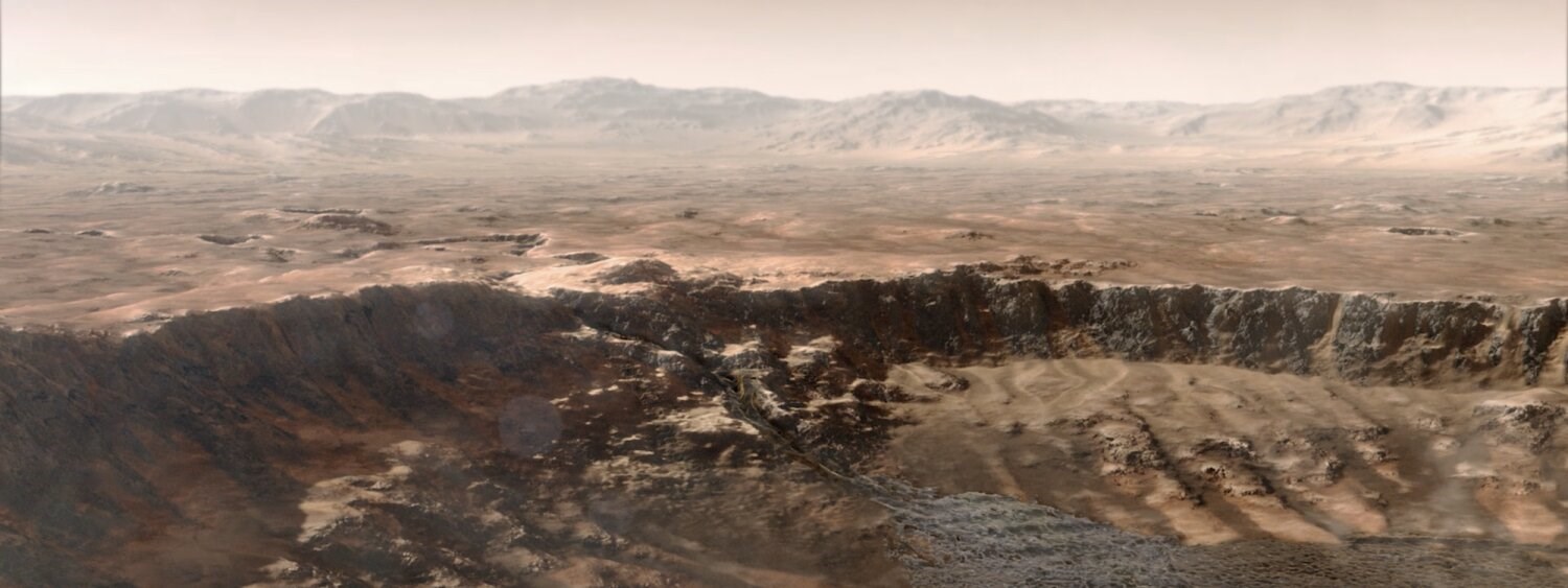 Mars’ta bir zamanlar yağmur ve kar yağmış olabilir