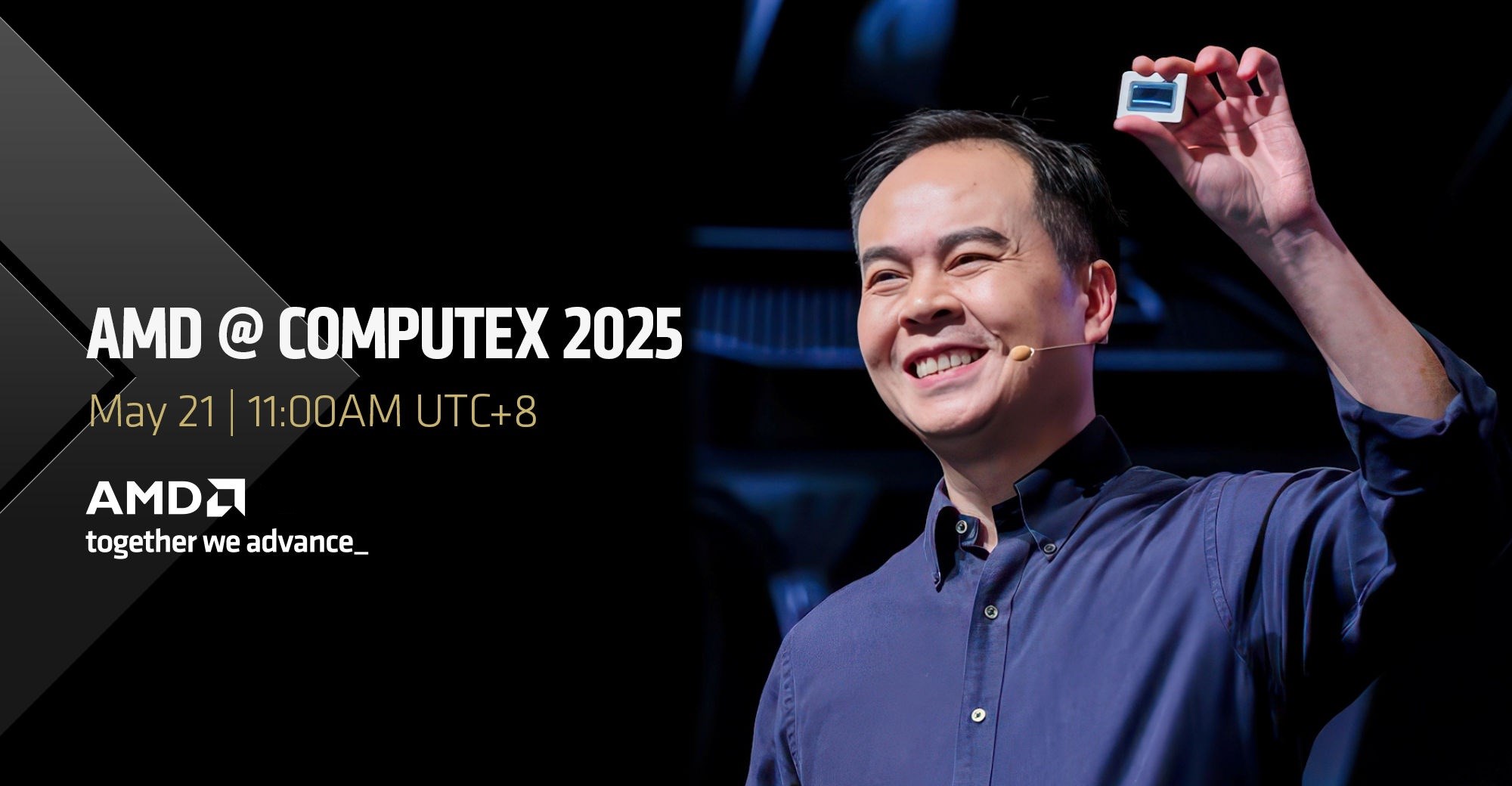 AMD, Computex 2025'te yeni ürünler tanıtacağını onayladı