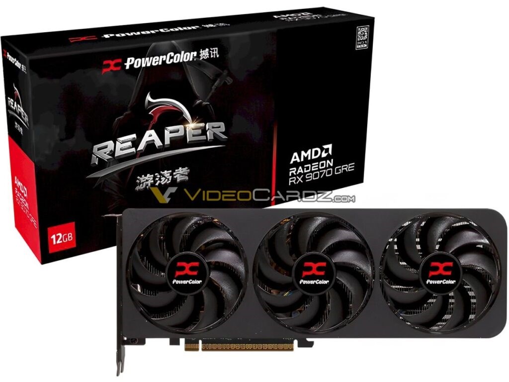 AMD Radeon RX 9070 GRE için 12GB bellek onaylandı