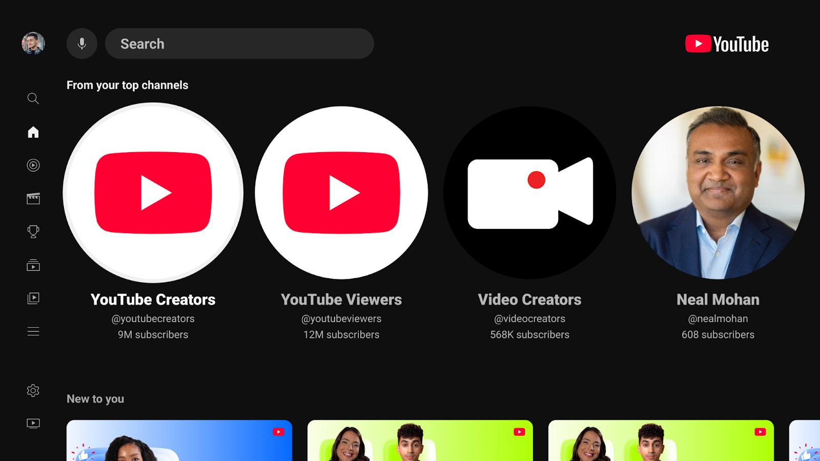 YouTube tv uygulaması güncelleme