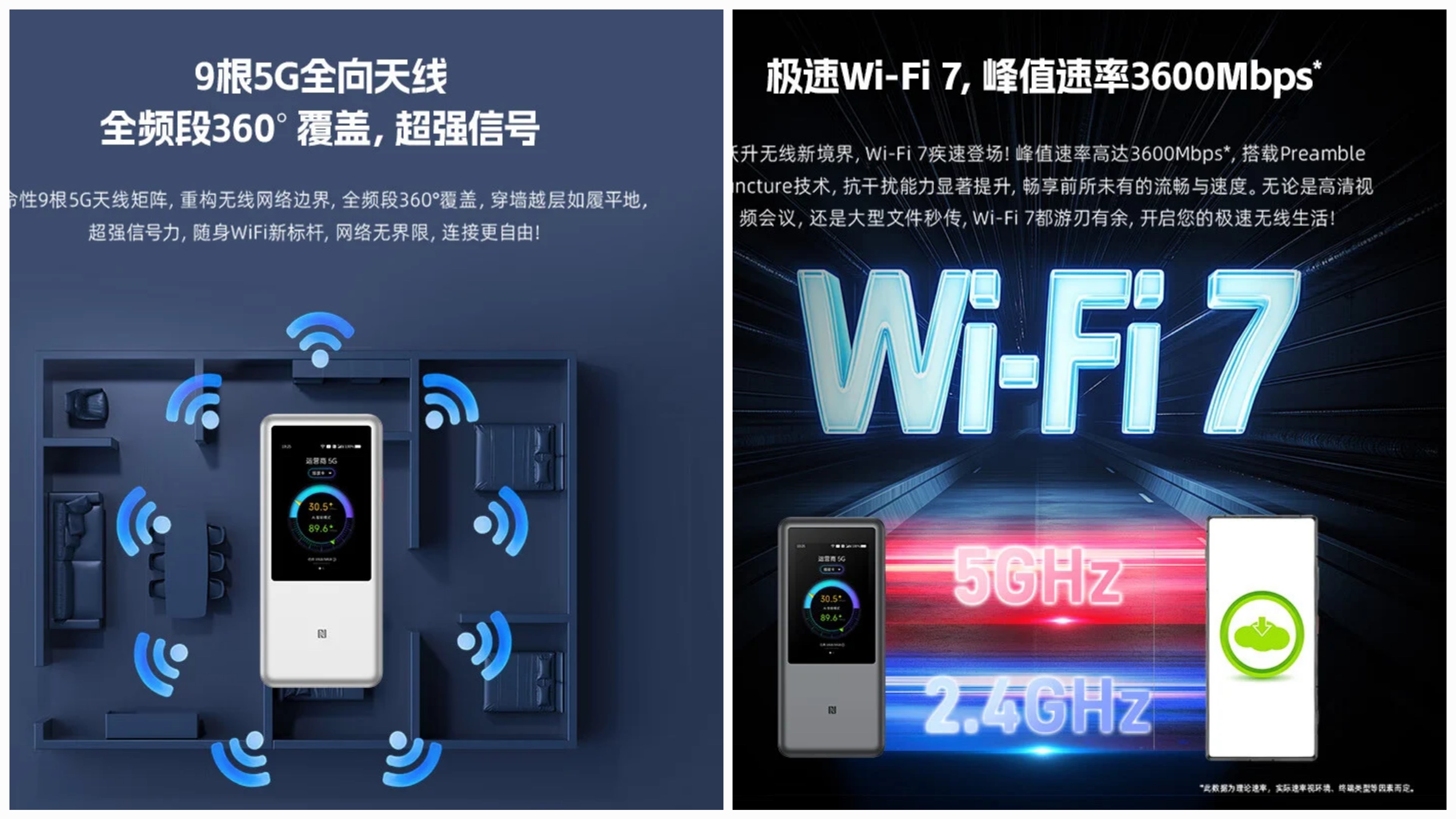 ZTE 5G Mobile WiFi U60 Pro