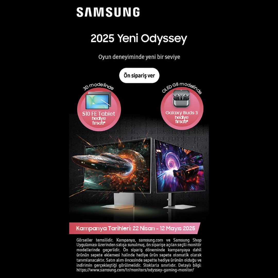 Sizi oyunun içine çeken monitörler: Samsung Odyssey OLED G8 ve 3D
