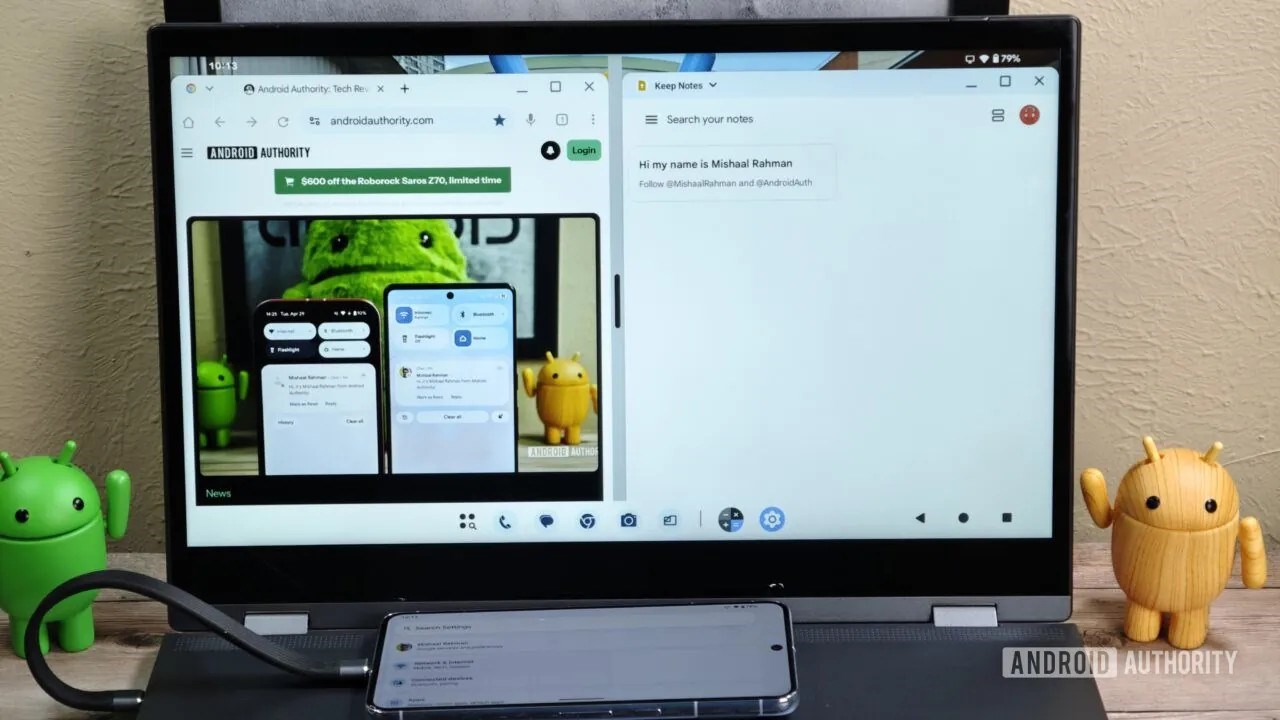 Android telefonlara masaüstü modu geliyor!