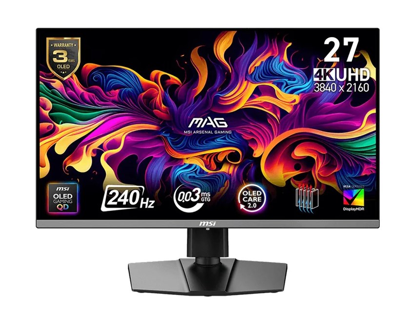 MSI’dan oyunculara özel 240Hz QD-OLED monitör