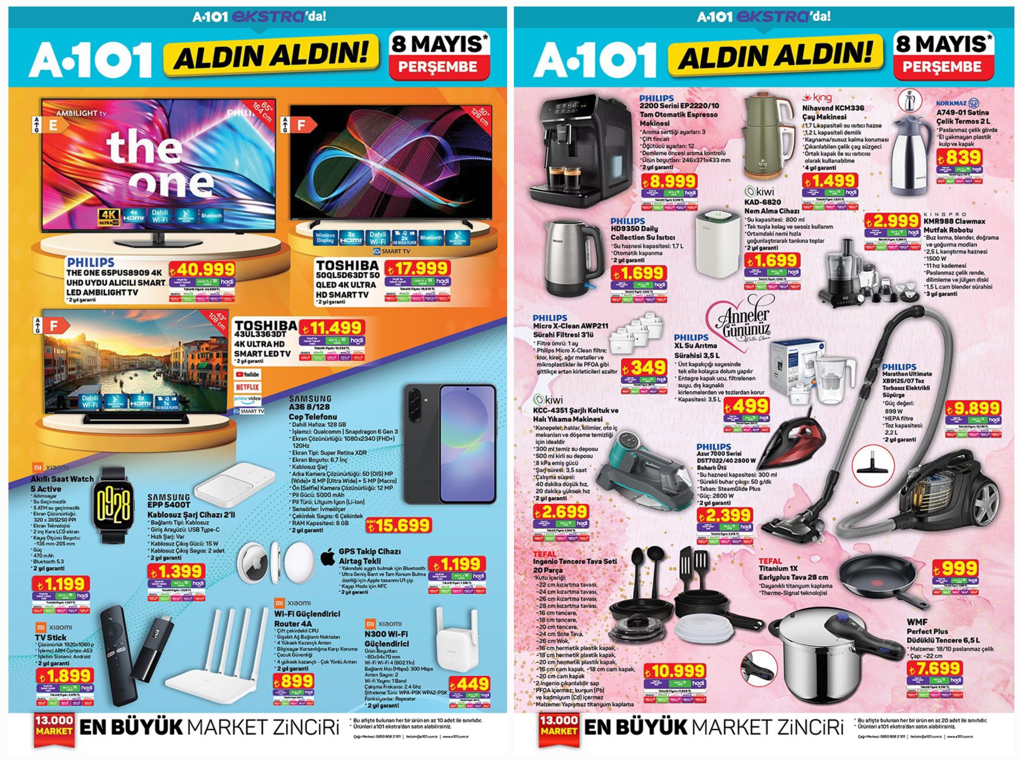 8 Mayıs A101 Ekstra