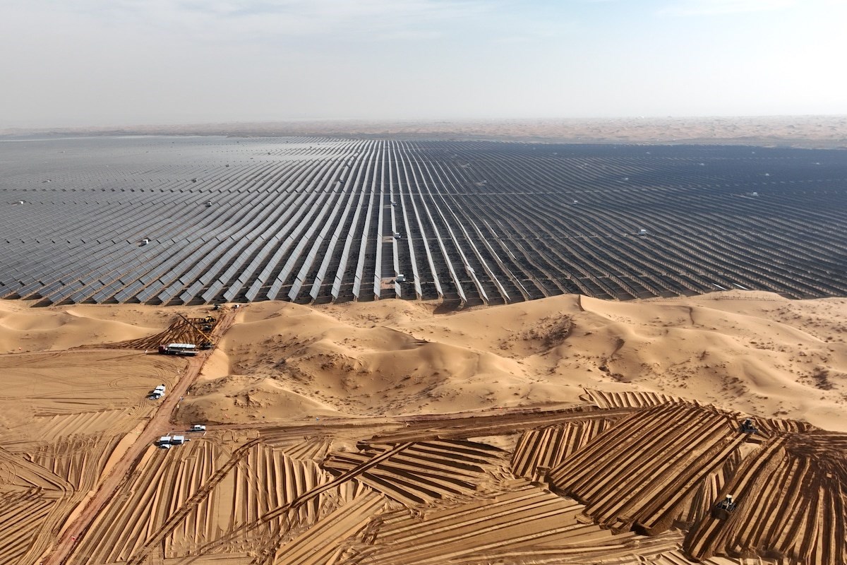Çin’in güneş enerjisi ABD’nin yarısını aydınlatabilecek seviyede