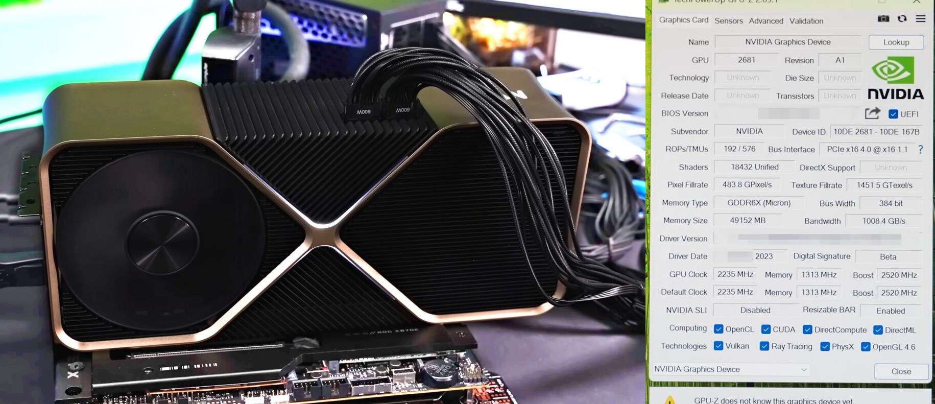 Çıkmadan iptal edilen Titan ADA test edildi: RTX 4090'dan güçlü