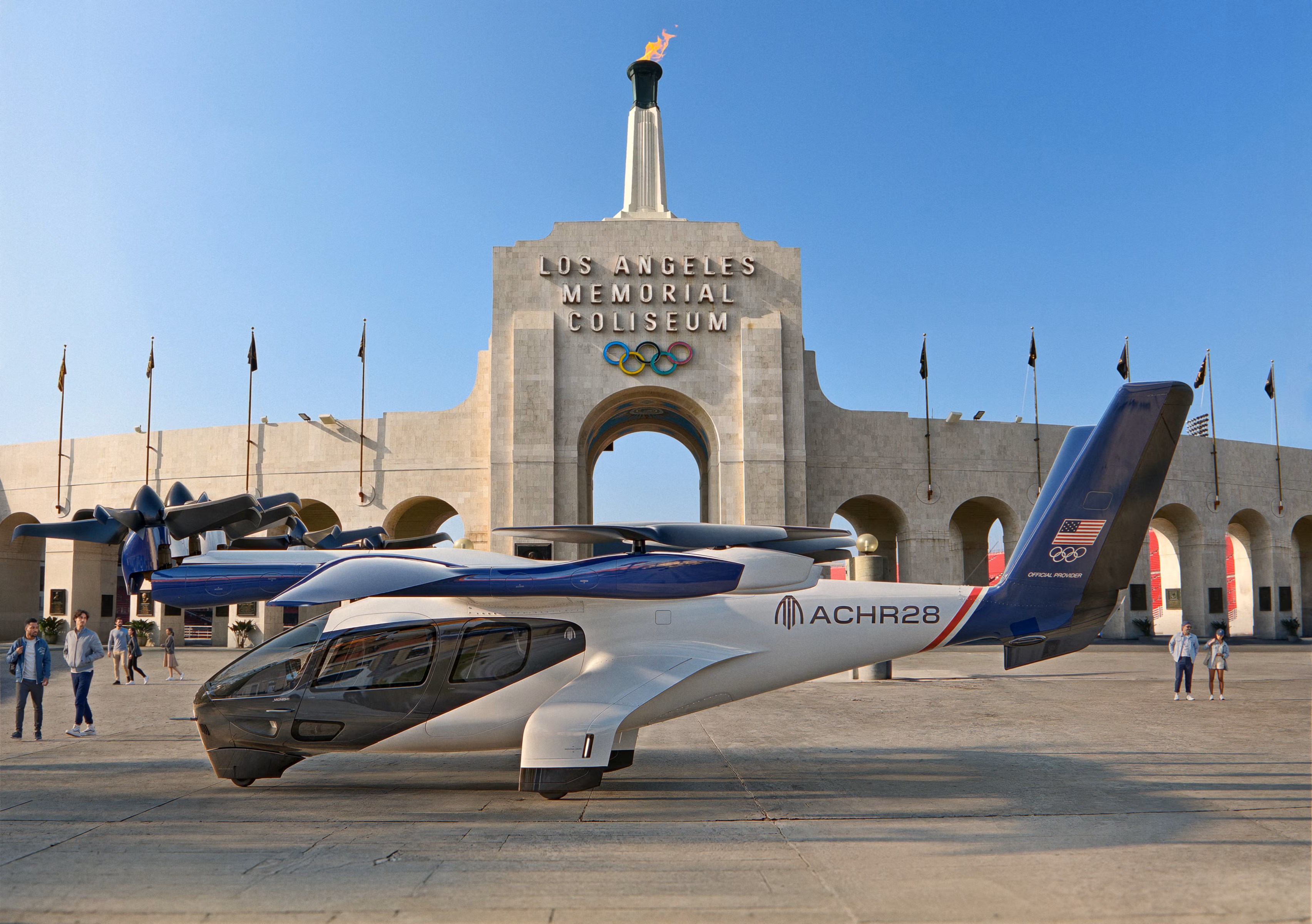 Archer Aviation, Los Angeles Olimpiyatları'nın hava taksisi oldu
