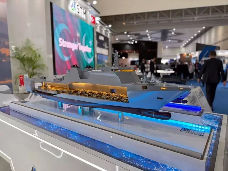 STM'nin Çok Maksatlı Destek Gemisi (MRSS) tanıtıldı